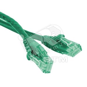 Патч-корд UTP Cat.6 10 м зеленый (52500) - Hyperline