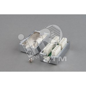 Адаптер проходной Dual IDC(110&Krone) категория 5e 4 пары экранированный (23534) - Hyperline