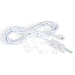 Шнур тестовый 4-х контактный 6P4C KR-CABLE-6P4C - Hyperline