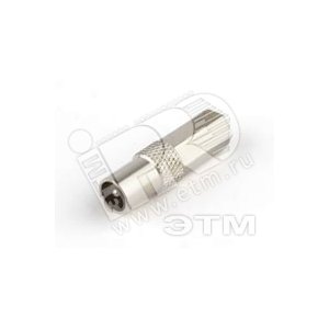 Разъем PAL для кабеля RG-59 папа накручивающийся - Hyperline