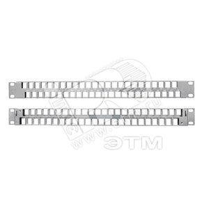 Модульная патч-панель 19 48 портов Flat Type 1U  модулей KJ2C6A KJNE (37884) - Hyperline