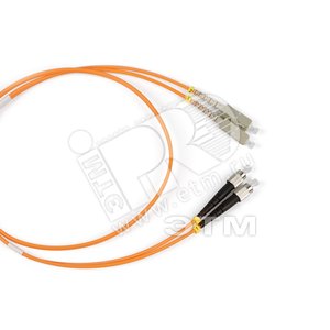 Патч-корд волоконно-оптический (шнур) MM 50/125 SC-FC duple* LSZH 3 м - Hyperline