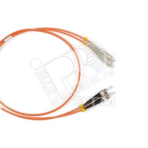 Патч-корд волоконно-оптический (шнур) MM 50/125 ST-SC duple* LSZH 3 м - Hyperline
