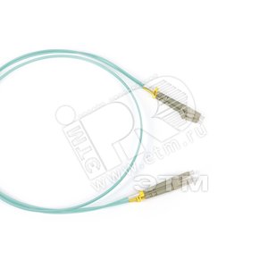 Патч-корд волоконно-оптический (шнур) MM 50/125(OM3) LC-LC duple* LSZH 5 м (34456)