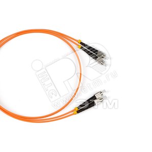 Патч-корд волоконно-оптический (шнур) MM 62.5/125 FC-FC duple* LSZH 5 м - Hyperline