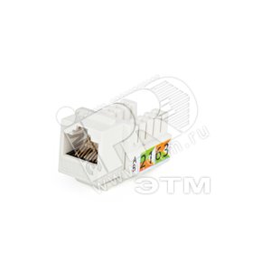 Вставка-заглушка KJ2-BL-WH формата Keystone Jack, белая (25 шт.) (KJ2-BL-WH) - Hyperline