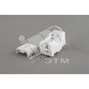 Вставка Keystone Jack RJ-12(6P6C) 110 IDC заделка с помощью E-TOOL белая - Hyperline