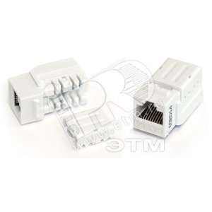 Вставка Keystone Jack RJ-45(8P8C) категория 5e 10 IDC заделка с помощью NE-TOOL красная (212409)