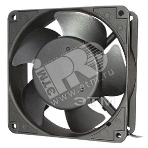 Вентилятор KL-FAN-120x120x38-AC220-B28 120x120x38мм 230V тихий 28dB подшипник разъем под шнур - Hyperline