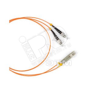 Патч-корд волоконно-оптический (шнур) MM 50/125(OM4) FC-LC duple* LSZH 10 м - Hyperline
