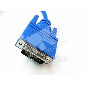 Разъем D-SUB 9 контактов папа (male) под пайку - Hyperline