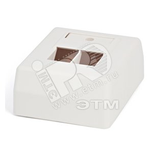 Розетка SB-GTS2-8P8C-C6-SH-WH RJ-45 - Hyperline