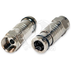 Разъем F-типа для кабеля RG-11 компрессионный (compression type) - Hyperline