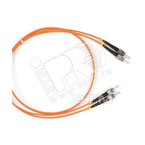 Патч-корд волоконно-оптический (шнур) MM 50/125(OM4) ST-ST duple* LSZH 10 м - Hyperline