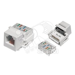 Вставка Keystone Jack RJ-12(6P6C) IDC(Toolless)
