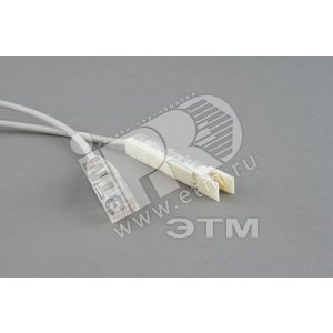 Патч-корд 110 тип-RJ45 1 пара LSZH серый (3м) (229895)