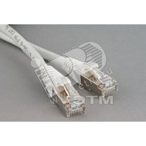 Реверсивный патч-корд STP Cat.5e 10 м экранированный - Hyperline
