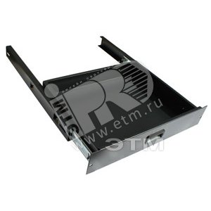 Ящик выдвижной 19 2U глубиной 368мм цвет черный (RAL 9004) (48748) - Hyperline
