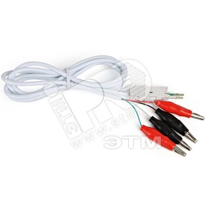 Шнур тестовый 4-* контактный зажимные контакты - Hyperline