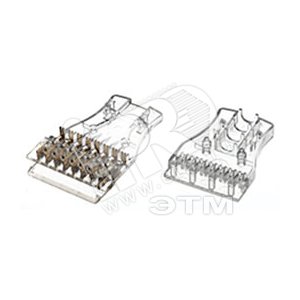 4-* парный разъем 110 типа Cat.6 - Hyperline