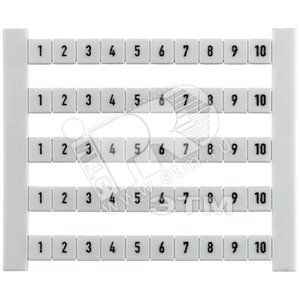 Маркировка DEK 6 FSZ 1-10 - Weidmuller