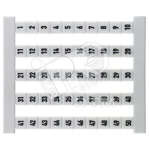 Маркировка DEK 5 FS 1-50 (1шт = 1 символ)