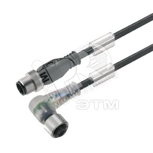 Круглые соед. SAIL-M12GM12W-4-3LW1.5T - Weidmuller