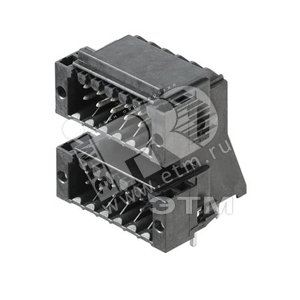 Соединитель штекерный на печатную плату S2LD-THR 3.50/32/90LF 3.2SN BK BX - Weidmuller