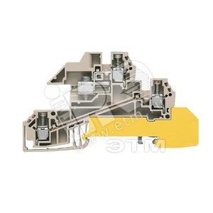 Блок клемный распределительный для N-рейки WDL 2.5/S/NT/L/PE - Weidmuller