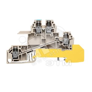 Блок клемный распределительный для N-рейки WDL 2.5/S/N/L/PE - Weidmuller