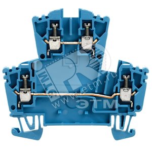 Клемма проходная WDK 2.5 ZQV BL - Weidmuller