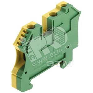 Клемма с заземлением WPE 10/ZR - Weidmuller