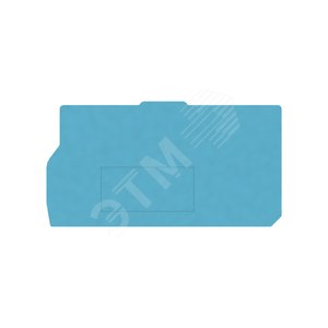 Аксессуары клемм Серия P PAP PDU6/10 BL (1049200000) - Weidmueller