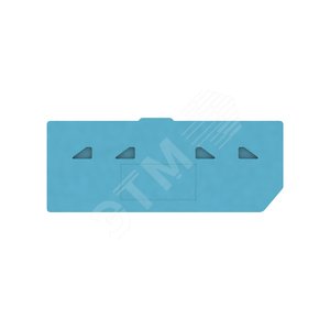 Аксессуары клемм Серия P PAP 2.5/4/4AN BL - Weidmueller