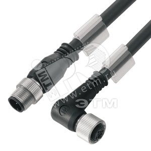 Круглые соед. SAIL-M12GM12W-4S3.0U - Weidmuller