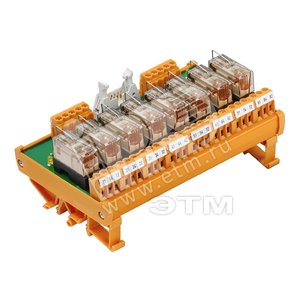 Модуль релейный RSM 8RS 24VDC LP GEM.- - Weidmuller