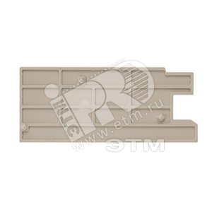 Концевая пластина PAP PDU16S - Weidmuller