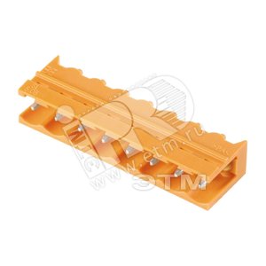 Соединитель штекерный печатной платы SL 5.08HC/16/90 3.2SN BK BX