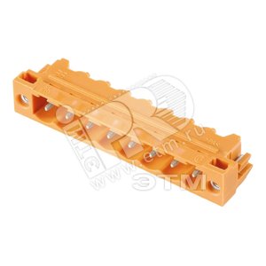 Соединитель штекерный печатной платы SL 5.08HC/24/90LF 3.2SN BK BX