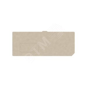 Концевая пластина PAP PTL/PSI 6/10 (1165320000) - Weidmueller