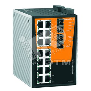 Выключатель сетевой IE-SW-PL16MT-14TX-2SC - Weidmuller