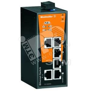 Выключатель сетевой IE-SW-BL06-2TX-4POE - Weidmuller