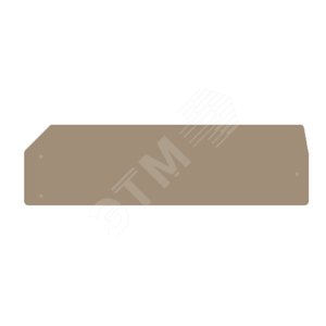 Пластина концевая WAP WDT 2.5 BT - Weidmuller