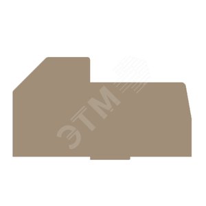 Пластина концевая WAP WDT 2.5 AT - Weidmuller