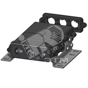 Разъём промышленный HDC HP550 KIT 3 FM 120 - Weidmuller