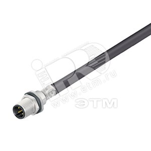 Штекер встраиваемый SAIE-M12S-5S2.0U HW - Weidmuller