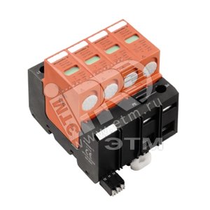 Защита от перенапряжения VPU II 4 R 750V/25kA - Weidmuller