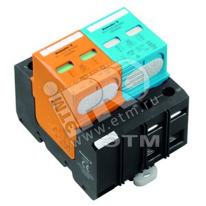 Защита от перенапряжения VPU I 1+1  400V/25KA - Weidmuller