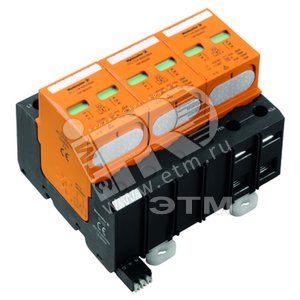 Защита от перенапряжения VPU I 3 R  400V/25KA - Weidmuller