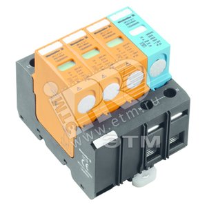 Защита от перенапряжения VPU II 3+1 280V/40KA - Weidmuller